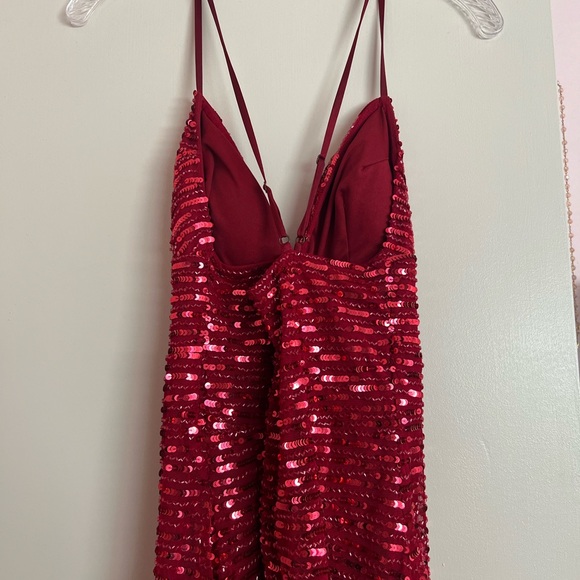 Sequin gown bought from David’s Bridal - Picture 5 of 6